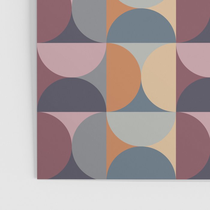 Colorful Geometric Pattern XLII Poster Gallery Image 3