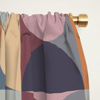 Colorful Geometric Pattern XLII Window Curtain Gallery Image 2