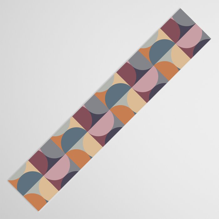 Colorful Geometric Pattern XLII Table Runner Gallery Image 3