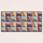Colorful Geometric Pattern XLII Desk Mat Gallery Image 3