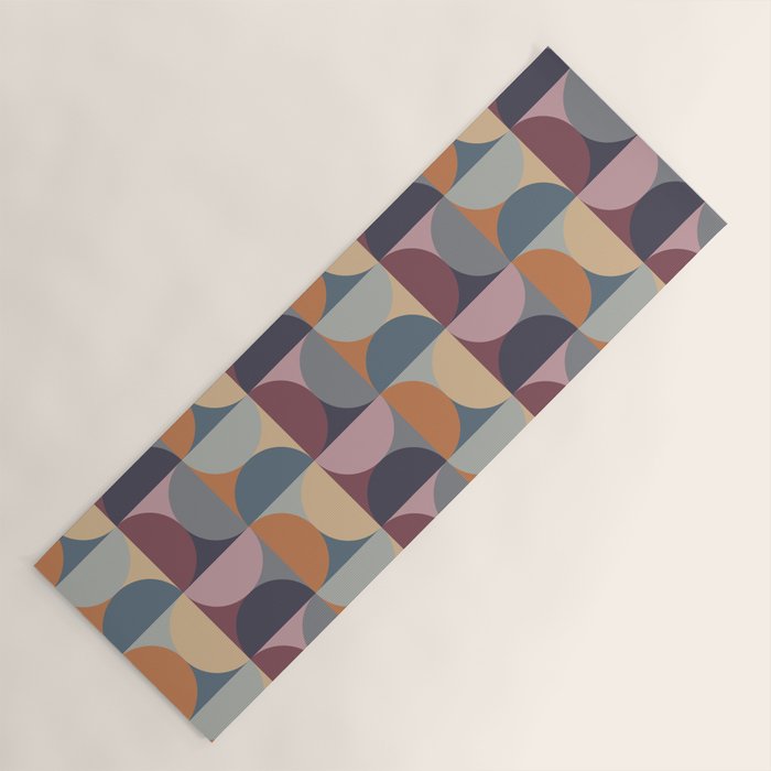 Colorful Geometric Pattern XLII Yoga Mat Gallery Image 1