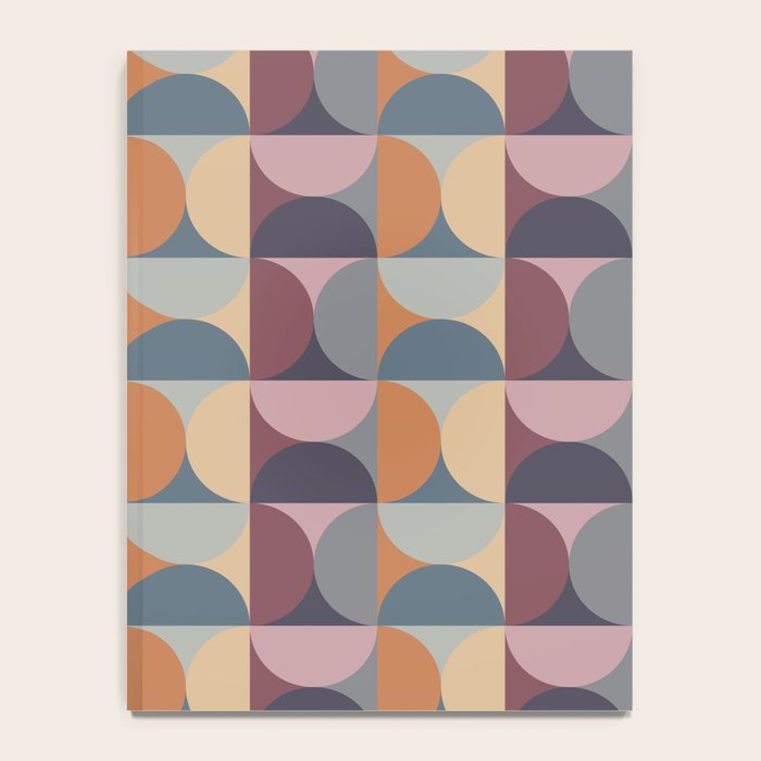 Colorful Geometric Pattern XLII Notebook Gallery Image 4