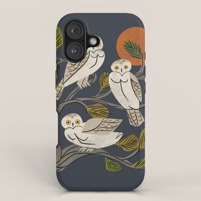 Midnight Owl Tree iPhone Case Gallery Image 1