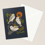 Midnight Owl Tree Stationery Card Gallery Image 2