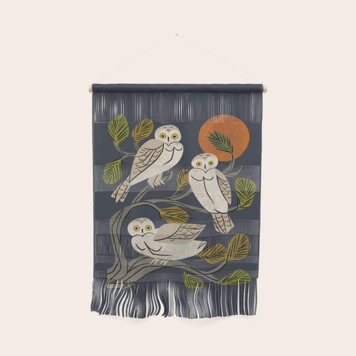 Midnight Owl Tree Wall Hanging Gallery Image 1