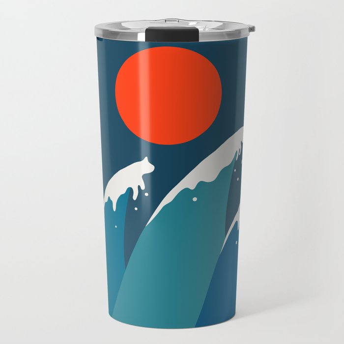 Cat Landscape 15 Travel Mug Gallery Image 1