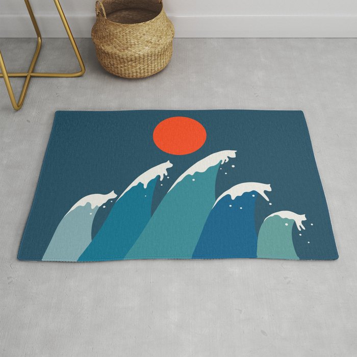 Cat Landscape 15 Rug Gallery Image 1