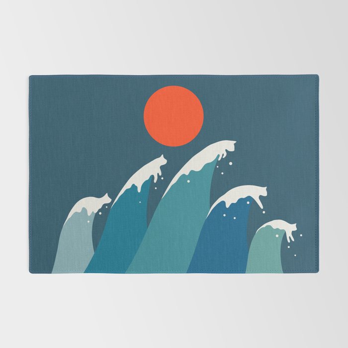 Cat Landscape 15 Rug Gallery Image 2