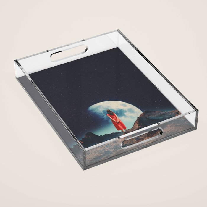 I am Here Waiting for You Acrylic Tray Gallery Image 1