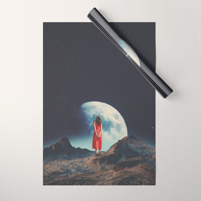 I am Here Waiting for You Wrapping Paper Gallery Image 1
