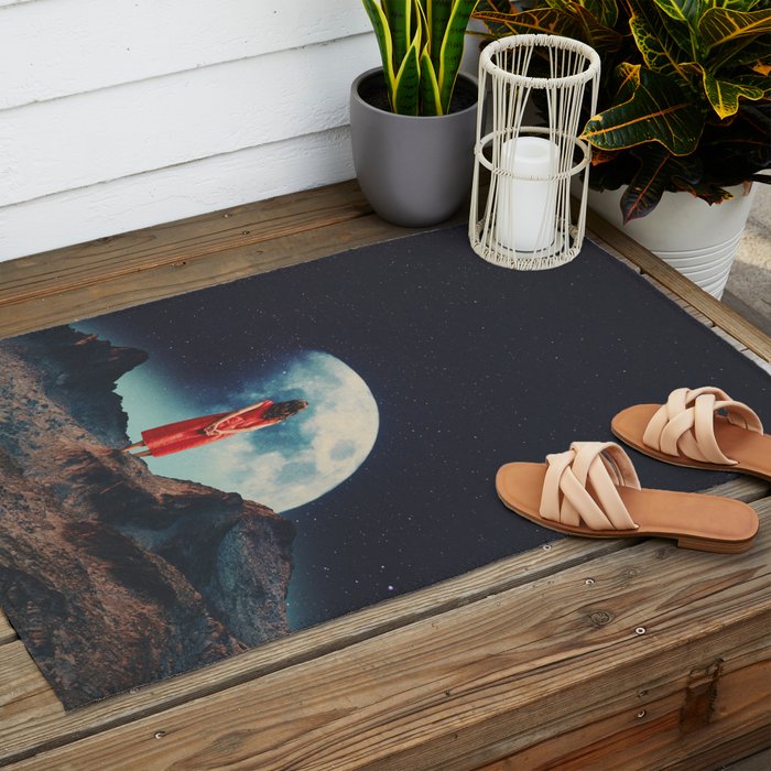 I am Here Waiting for You Outdoor Rug Gallery Image 2