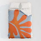 Red Coral Leaf: Matisse Paper Cutouts II Comforter Gallery Image 6