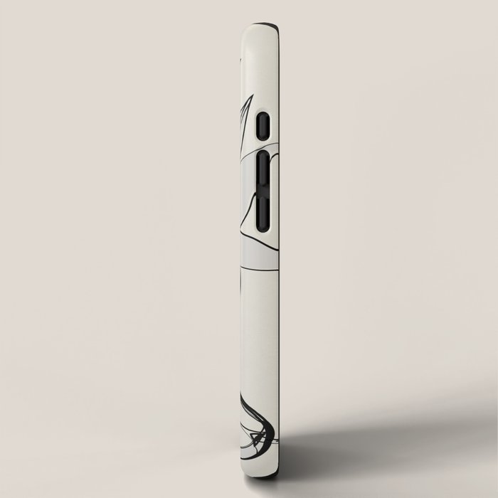 Line Art Pears 4 iPhone Case Gallery Image 2