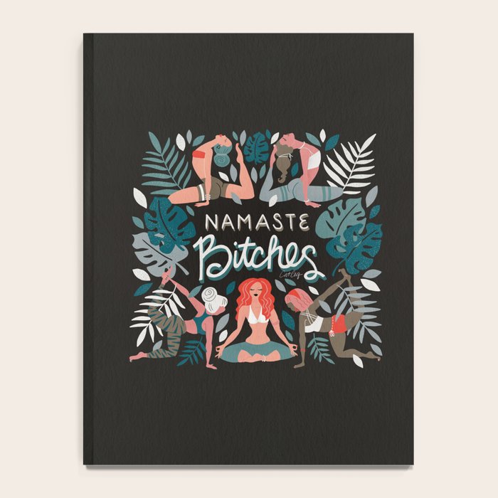 Namaste, Bitches - Charcoal Palette Notebook Gallery Image 4