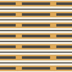 Pallet Stripes Minimal Geometric Pattern in Mustard Gold, Charcoal Gray, and Cream Coffee Mug Gallery Image 2