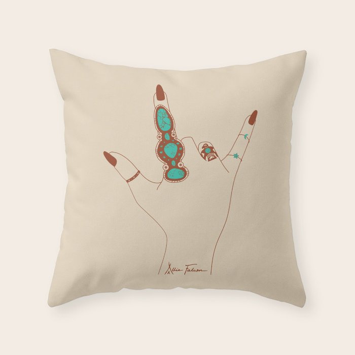 Love Language Throw Pillow Gallery Image 1