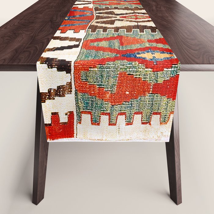 Kütahya West Anatolian Kilim Print Table Runner Gallery Image 1