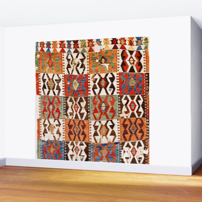 Kütahya West Anatolian Kilim Print Wall Mural Gallery Image 2