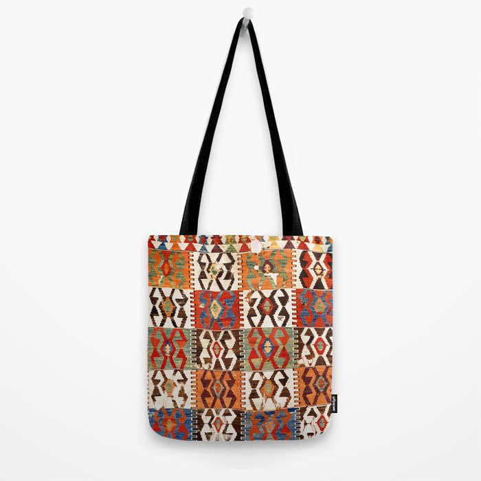 Kütahya West Anatolian Kilim Print Tote Bag Gallery Image 2