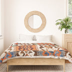 Kütahya West Anatolian Kilim Print Duvet Cover Gallery Image 3
