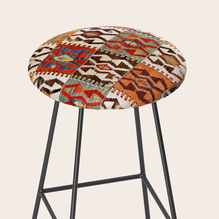 Kütahya West Anatolian Kilim Print Stool Gallery Image 2