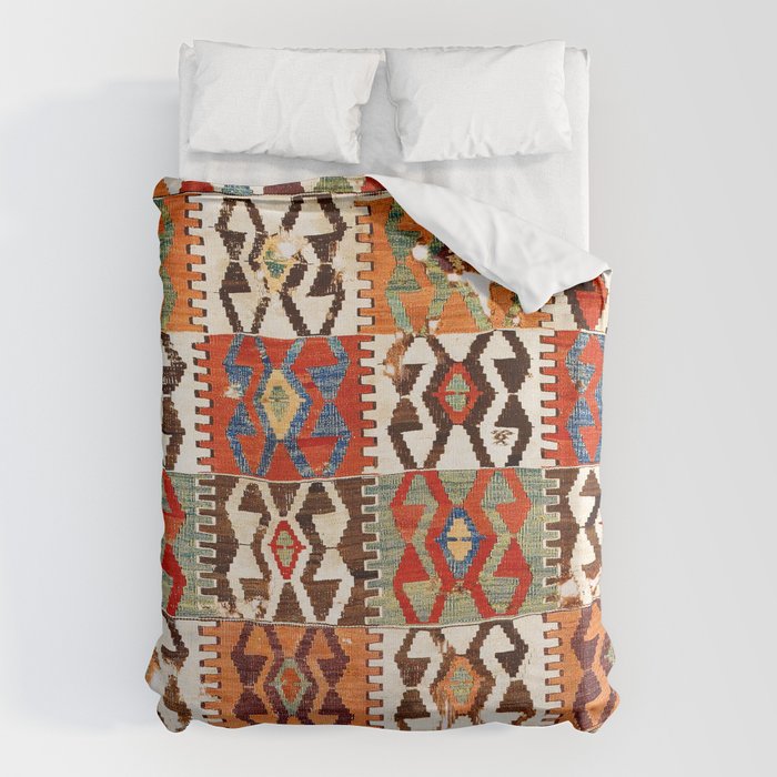 Kütahya West Anatolian Kilim Print Duvet Cover Gallery Image 6