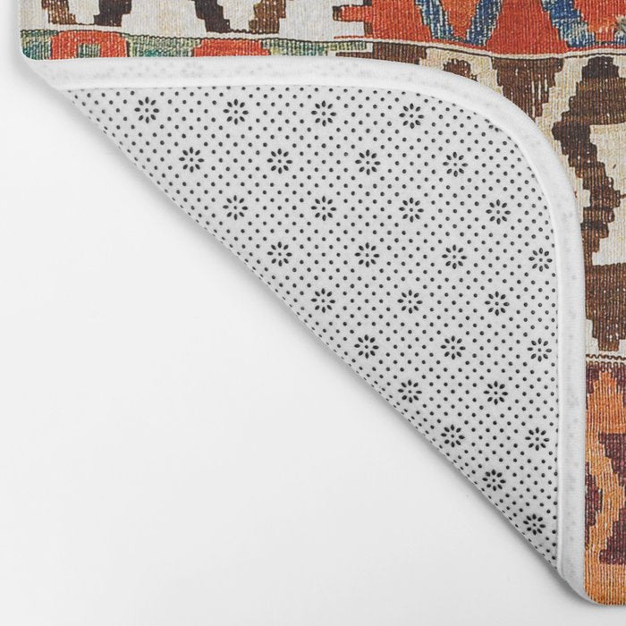 Kütahya West Anatolian Kilim Print Bath Mat Gallery Image 2