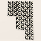 Geometric Abstract in Black and White Wallpaper Gallery Image 3