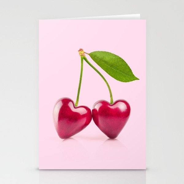 CHERRY LOVE Stationery Card Gallery Image 1