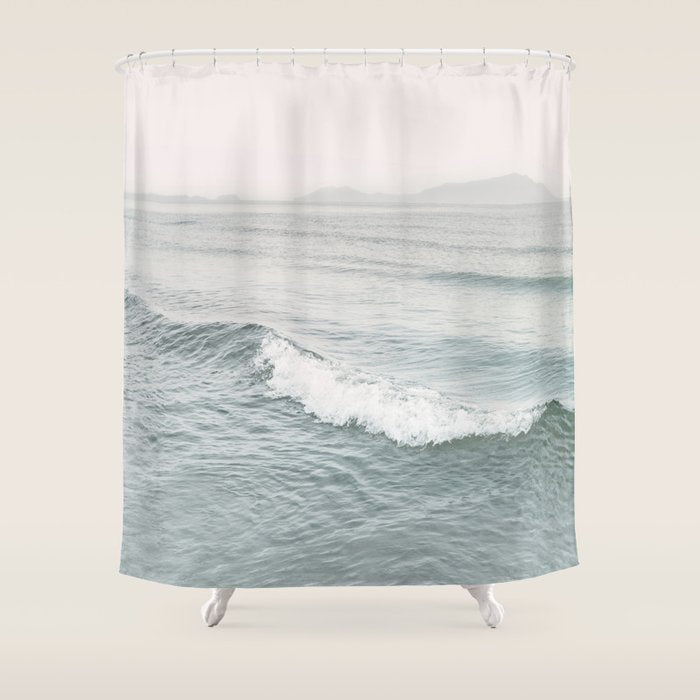 Rolling Wave Shower Curtain Gallery Image 1