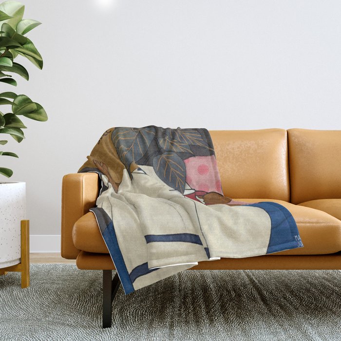 Restful Rest II Throw Blanket Gallery Image 1