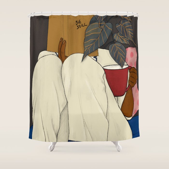 Restful Rest II Shower Curtain Gallery Image 1