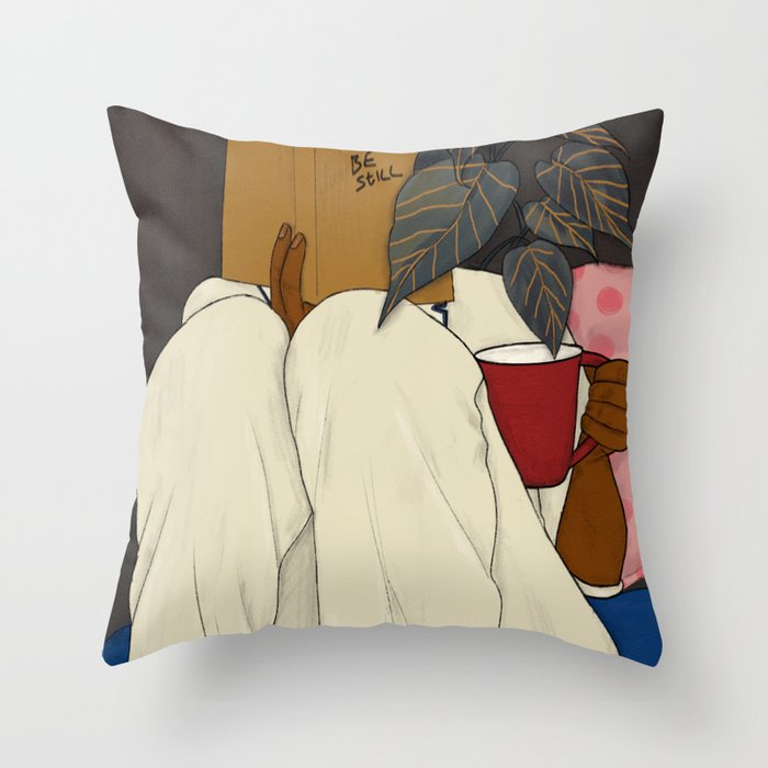 Restful Rest II Throw Pillow Gallery Image 6