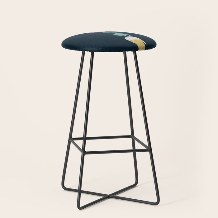 Cat Landscape 181: Cooling Down Stool Gallery Image 1