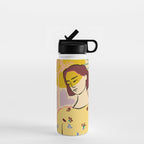 SUN ON HER FACE Water Bottle Gallery Image 1