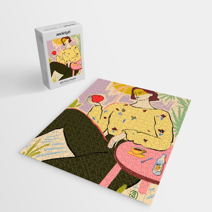 SUN ON HER FACE Jigsaw Puzzle Gallery Image 2