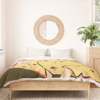 SUN ON HER FACE Duvet Cover Gallery Image 3