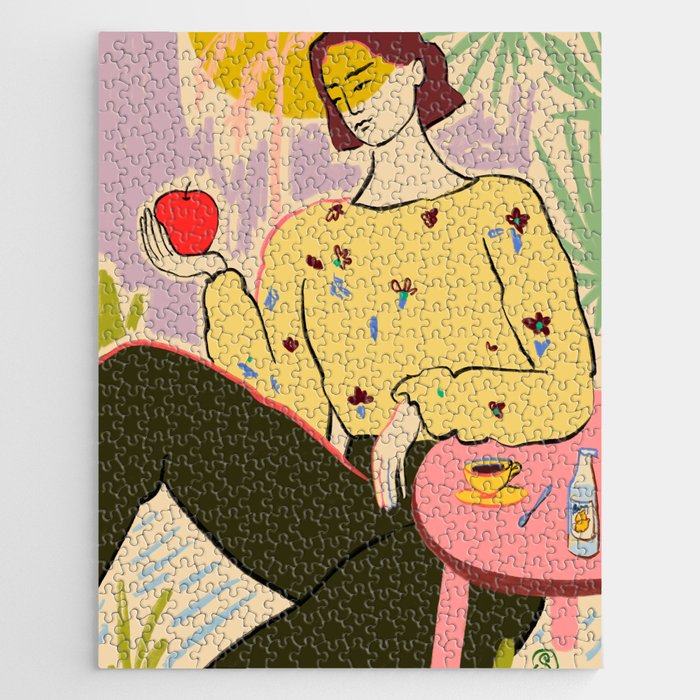 SUN ON HER FACE Jigsaw Puzzle Gallery Image 1