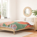 VINTAGE GARDEN GREEN Duvet Cover Gallery Image 2