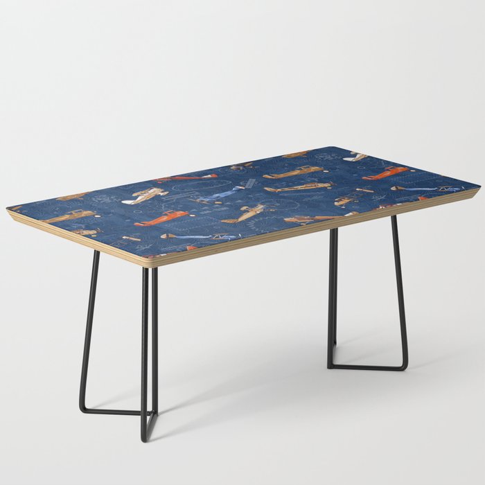 Vintage Airplanes - Retro Biplanes Coffee Table Gallery Image 1
