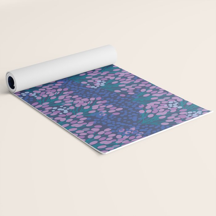 Little pink flowers  Yoga Mat Gallery Image 2