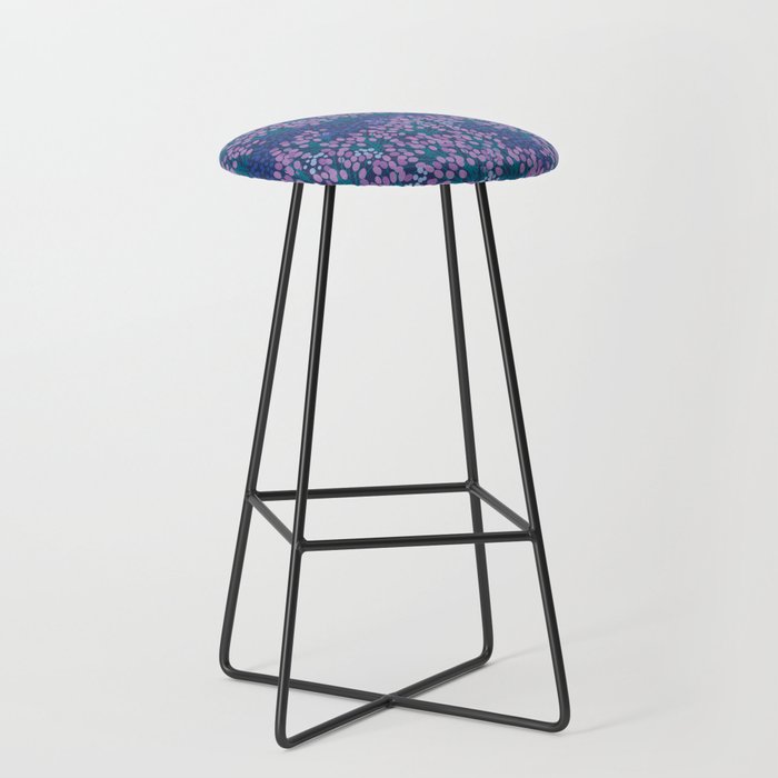 Little pink flowers  Stool Gallery Image 1