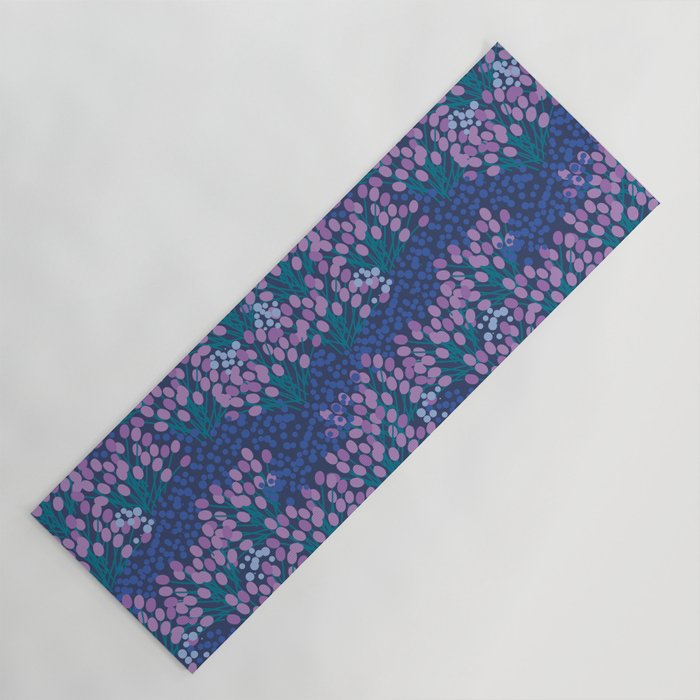 Little pink flowers  Yoga Mat Gallery Image 1