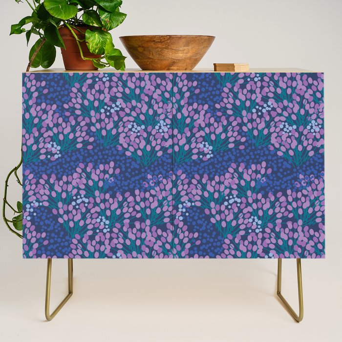 Little pink flowers  Credenza Gallery Image 1
