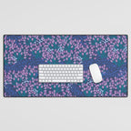 Little pink flowers  Desk Mat Gallery Image 1