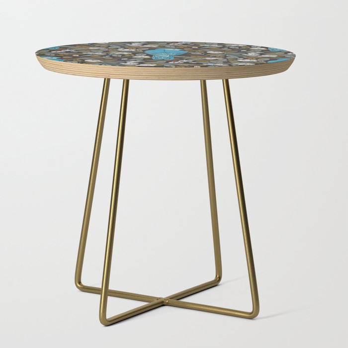 Bluebird and Apple Blossoms Side Table Gallery Image 1