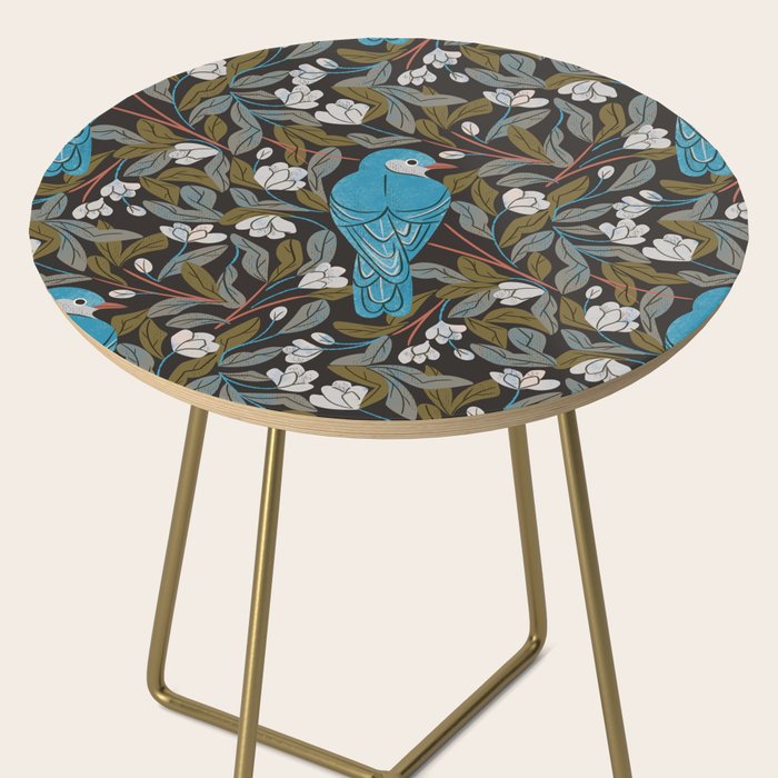 Bluebird and Apple Blossoms Side Table Gallery Image 2