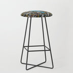 Bluebird and Apple Blossoms Stool Gallery Image 1