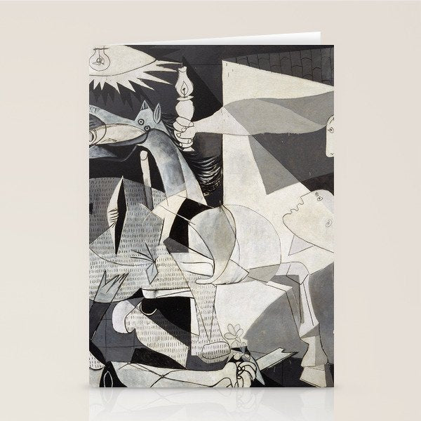 Pablo Picasso Guernica 1937 Artwork Shirt, Art Reproduction for Prints Posters Tshirts Men Women Stationery Card Gallery Image 2