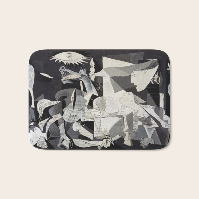 Pablo Picasso Guernica 1937 Artwork Shirt, Art Reproduction for Prints Posters Tshirts Men Women Bath Mat Gallery Image 1